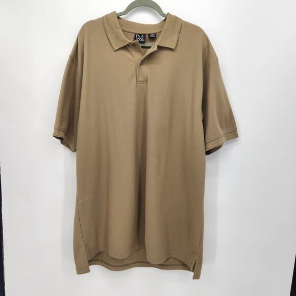 NWT Jos. A. Banks Dark Olive Big & Tall Knit Polo Men's XXL - Picture 1 of 8